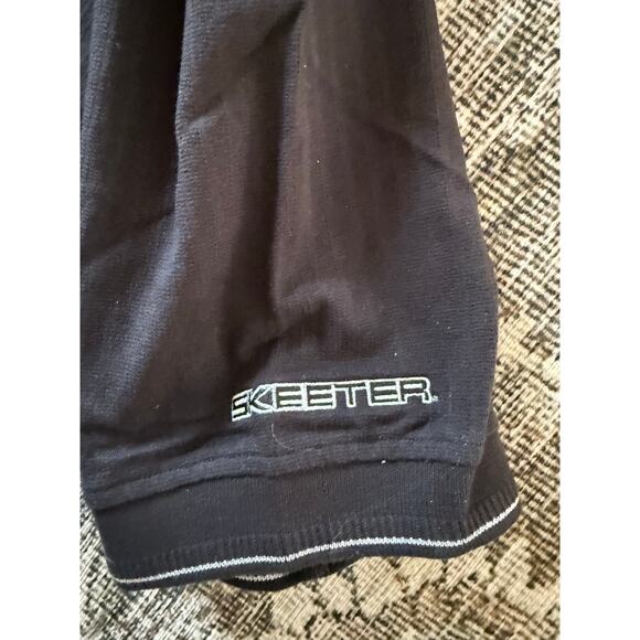 Extreme Brand Skeeter Bass Boat J Class Black Polo Size Medium NWT - Picture 4 of 6
